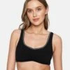 Coastal Bralette 1 Coastal Bralette -HURLEY Sales ht1230 black white 1