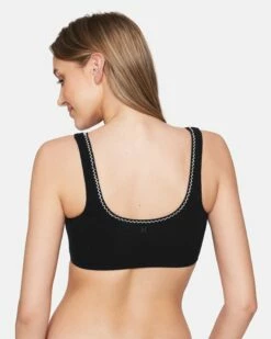 Coastal Bralette 9 Coastal Bralette -HURLEY Sales ht1230 black white 3