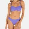 Mini Check Bralette 1 Mini Check Bralette -HURLEY Sales ht1239 mini check periwinkle 01