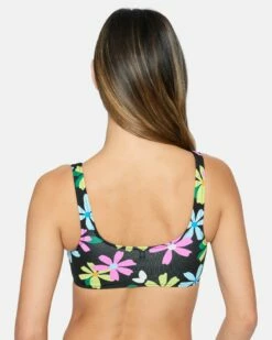 Daisy Pop Bralette 9 Daisy Pop Bralette -HURLEY Sales ht1243 pink punch 3