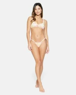 Beach Bloom Bralette -HURLEY Sales ht1260 rosebud 4