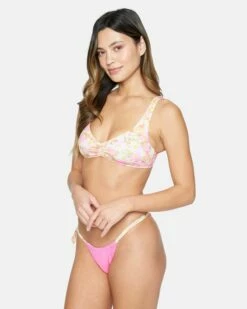 Beach Bloom Bralette -HURLEY Sales ht1260 rosebud 5
