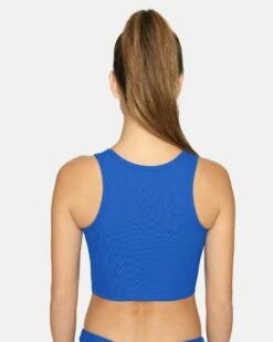 NASCAR RIB CROP TANK 10 NASCAR RIB CROP TANK -HURLEY Sales ht1278 nascar blue 2