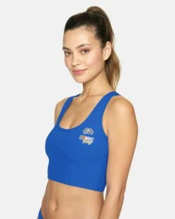 NASCAR RIB CROP TANK 11 NASCAR RIB CROP TANK -HURLEY Sales ht1278 nascar blue 3