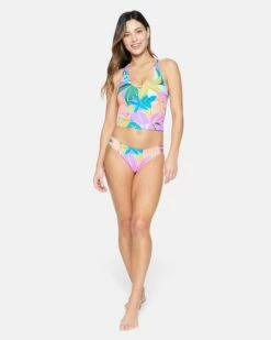 Max Isla Tankini -HURLEY Sales ht1279 violet 4