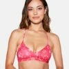 Star Struck Adjustable Bikini Top -HURLEY Sales ht1289 red pepper 1