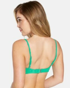 Terry Pop Bralette -HURLEY Sales ht1292 grass 3