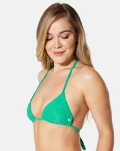 Terry Pop Itsy Bitsy Top -HURLEY Sales ht1293 grass 2