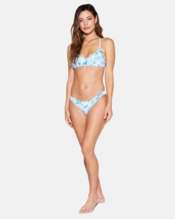 Daisy Me Rib Adjustable Open Back Top -HURLEY Sales ht1296 bluebell 4