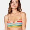 Sun And Sand Bralette -HURLEY Sales ht1298 latte 1