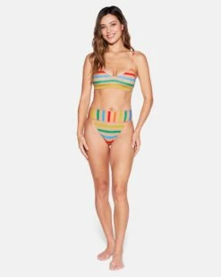 Sun And Sand Bralette -HURLEY Sales ht1298 latte 4