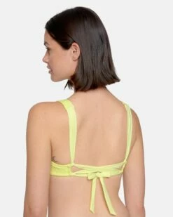 Max Crochet Soft Strap Top -HURLEY Sales ht1307 electric lemon 3