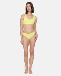 Max Crochet Soft Strap Top -HURLEY Sales ht1307 electric lemon 4