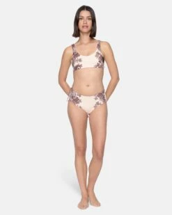 Max Hawaiian Lei Soft Strap Top -HURLEY Sales ht1308 seashell 4