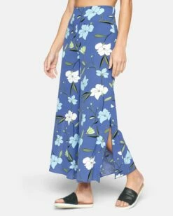 POPPY WIDE LEG PANT 9 POPPY WIDE LEG PANT -HURLEY Sales hu004p3 dark blue 3