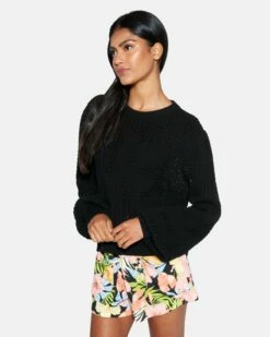 Rebel Sweater -HURLEY Sales hu004sw3 black 3