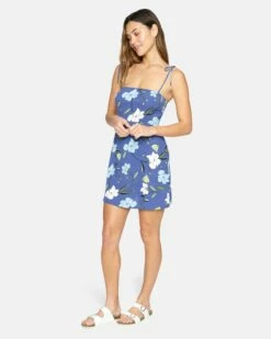 POPPY MINI DRESS -HURLEY Sales hu006d3 dark blue 3