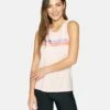 SUNSET MUSCLE TEE -HURLEY Sales hu012k3 blush 1