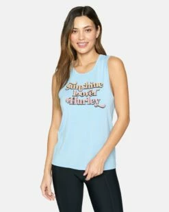 SUNSHINE LOVER MUSCLE TEE