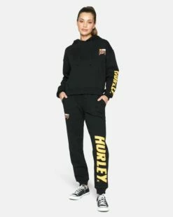 Nascar Racing Hoodie -HURLEY Sales hu017f3 black 4