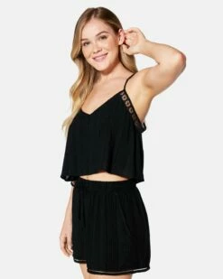 LUNA SWING TANK 9 LUNA SWING TANK -HURLEY Sales hu024w3 black 3