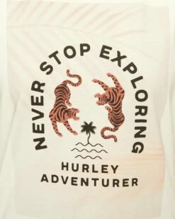 ADVENTURER CLASSIC TEE -HURLEY Sales hu028k3 white vintage 4