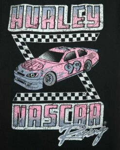 Nascar Racecar Classic Tee -HURLEY Sales hu033k3 black 4