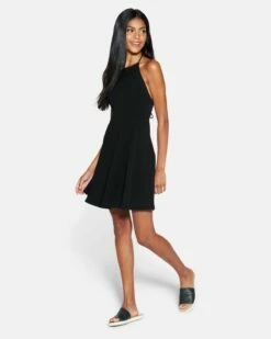 Melody Mini Dress -HURLEY Sales hu040d3 black 3
