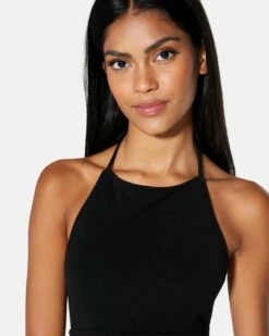 Melody Mini Dress -HURLEY Sales hu040d3 black 4