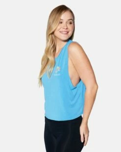 SHROOM DANI TANK -HURLEY Sales hu072k3 blue 3