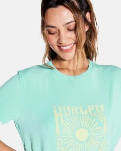 Sunday Girlfriend Tee -HURLEY Sales hu075k3 mint ice 4