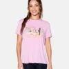 Homeward Bound Girlfriend Tee -HURLEY Sales hu076k3 orchid 1