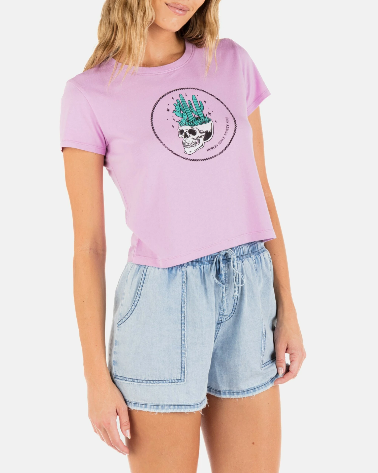 Cacti Baby Tee 6 Cacti Baby Tee - Image 4