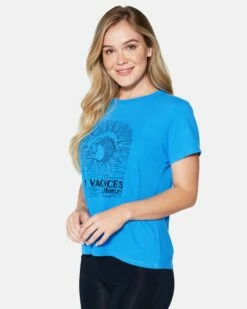 BIARRITZ CLASSIC TEE -HURLEY Sales hu091k3 blue 3