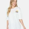 DESERT POINT BOYFRIEND TEE -HURLEY Sales hu104k3 white 1