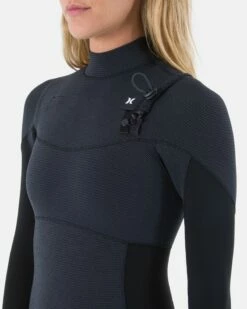 Womens Advantage Plus 4/3MM Fullsuit 16 Womens Advantage Plus 4/3MM Fullsuit -HURLEY Sales wfs0012403 black graphite 6
